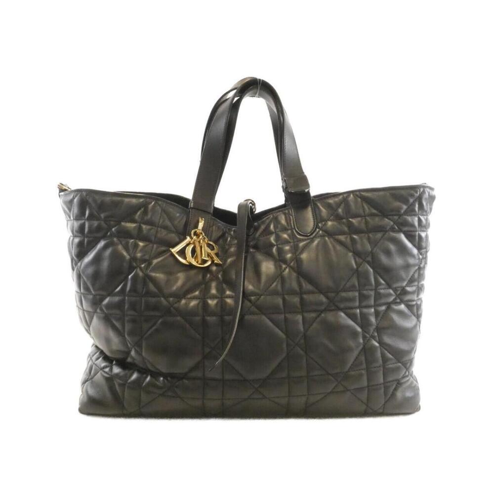 Christian Dior Toujours bag macrocannage quilted pattern Black